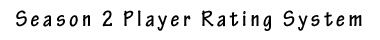 Season Two Ratings